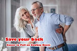 Crochets et extracteurs de bottes pratiques avec poignées en <span class=keywords><strong>bois</strong></span> 2 crochets en métal pour faciliter le retrait des chaussures - Product Image 6