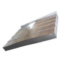 Couverture soufflet télescopique flexible en acier inoxydable avec protection contre l'eau, la poussière et l'huile, dimensions personnalisables pour machine CNC