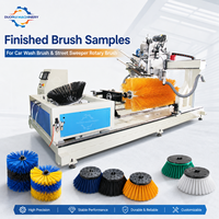Brosse de lavage de voiture, brosse rotative pour balayeuse de voirie, machine de traitement des brosses, unité de remplissage de brosses, machine de perçage et de tuftage de brosses