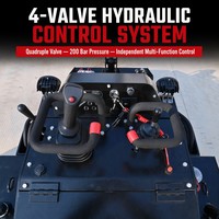 Vente directe usine Chine : Chargeurs frontaux compacts, mini-chargeurs sur chenilles et chargeurs tracteurs avec moteur diesel Euro5/EPA
