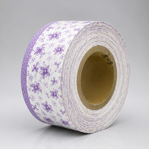 Professional Line Gum Release <b>Paper</b> <b>Roll</b> Premium Adhesive Cover Liner for Sanitary Napkin and Hygiene Product Manufactur - Product Image 1