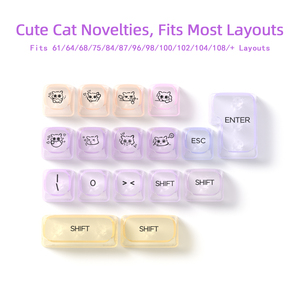 คีย์แคปโปรไฟล์ MOA สีไล่ระดับ วัสดุ PC ใส สำหรับคีย์บอร์ดแบบกลไก รูปแบบ<span class=keywords><strong>ไทย</strong></span> ผลิตจากโรงงานกวางตุ้ง มีสินค้าในสต็อก - Product Image 3