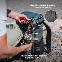 45 Dosen Kühler Rucksack Doppel deck OEM vernünftigen Preis Picknick Kühler Rucksack isoliert für Männer Frauen