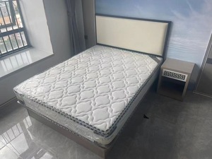 Chất lượng thương mại khách sạn 3 sao NỘI THẤT PHÒNG NGỦ thiết lập với giường gỗ & nệm với tủ quần áo đầu giường TV đứng & bảng phụ - Product Image 6