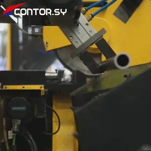 Testere boru boru Cnc çelik Metal dairesel otomatik soğuk kesim otomatik bant demir testere ve makineleri çapak alma kesme makinası