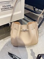 Sac Hobo Femme en Cuir de Vachette Litchi Artisan Togo, Doublure Entièrement en Cuir, Chic Parisien, Idéal pour les Trajets Quotidiens, Boutique Européenne, Vendeur de Détail