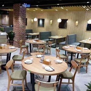 Muebles de Restaurante Industriales Americanos Modernos, Juego de Mesa y Sillas de Comedor con Estructura de Hierro Metálico para Sala de Estar, Bar, <span class=keywords><strong>Bistro</strong></span> al Aire Libre - Product Image 2