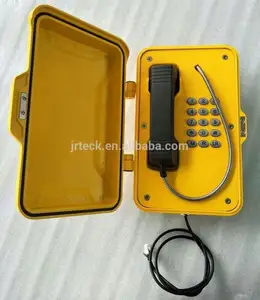 Outdoor Weatherproof Emergency Telephone With Flashing Lamp And Horn For Industry
