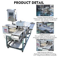 Machine à griller automatique à pression pneumatique pour brochettes, 4000-4500 brochettes/h, moteur pour kebab et barbecue