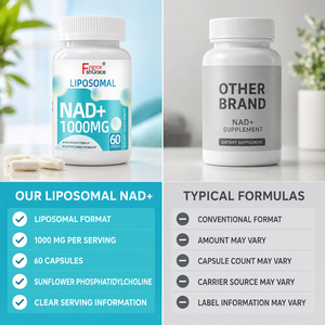Customized NAD Supplement 1000mg High Potency <b>Max</b> Absorption Pure NAD Supplement Energy DNA Repair and Improve Brain Function - Product Image 5