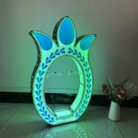 Présentoir lumineux LiqVis pour boissons, support de luxe pour tequila en forme d'ananas, idéal pour les boîtes de nuit, les zones VIP et les célébrations