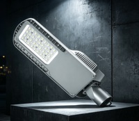 Lampe de rue extérieure à LED 75W avec détecteur de mouvement, compatible AC 220V, construction en aluminium, indice de protection IP66, certifiée ROHS, dimmable