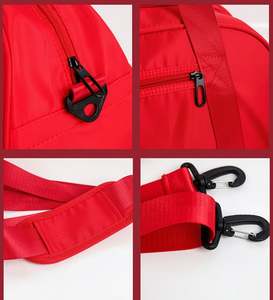 Bolsa Deportiva Resistente al Agua con Compartimento Seco/Húmedo, Ideal para Fitness en Interiores y Uso Diario - Product Image 3