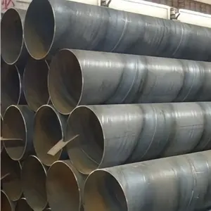 Tubo espiral de aço api 5l de alta qualidade SSAW soldado anticorrosão fornece fabricantes de tubo de aço espiral laminado a quente DIN