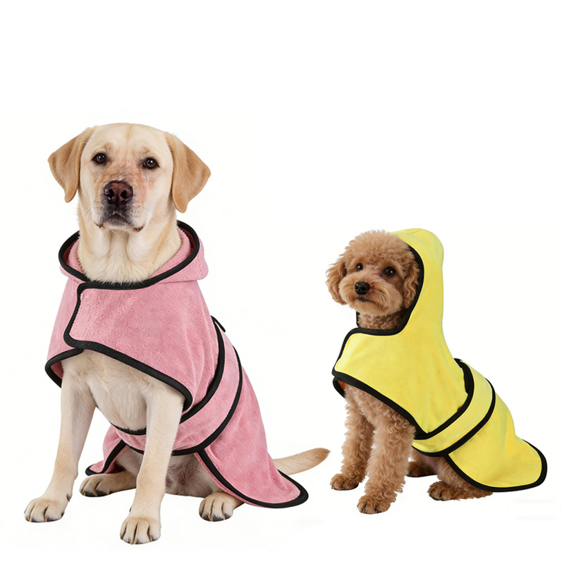 Custom Size Dog Cat Pet Bathrobe