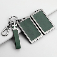 Funda Protectora Delgada para Llaves de Coche Han Ev Tang Dm I Song Pro Qin Plus Seal Dolphin Seagull, Carcasa Rígida de PC con Anillo para Llaves