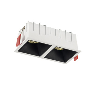 ไฟดาวน์ไลท์ LED แบบฝังเพดานเชิงพาณิชย์ 4100K แสงขาวธรรมชาติ AC 220V IP20 อายุการใช้งาน 36000 ชั่วโมง ค่า CRI 80 ตัวเรือนอะลูมิเนียม ปรับความสว่างได้ รับประกัน 3 ปี - Product Image 1
