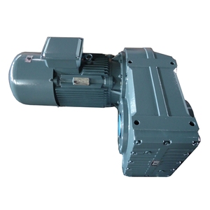 <b>Worm</b> Speed Reducer F Series Hollow Shaft Parallel Helical <b>Gear</b> Reducer Ac Motor with Output Flange - Product Image 3