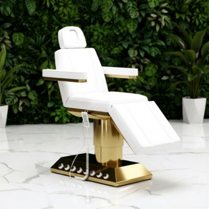 KISEN Luxury <b>Electric</b> Facial Spa Bed Chair for Beauty Salon Aesthetic Clinic Treatment <b>Table</b> Massage Chair Bed with 4 Motors - Product Image 1