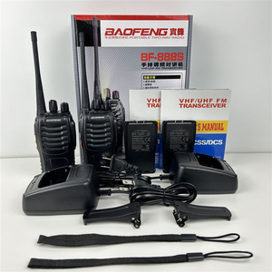 Émetteur-récepteur FM VHF UHF Baofeng BF-888S, batterie 1500mAh, IP54, anti-interférence, longue portée, talkie-walkie pour la sécurité et la construction - Product Image 4