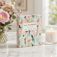 Boîte cadeau de luxe en papier avec tiroir, personnalisable en gros, en matériau recyclé et estampage à chaud pour l'emballage de cadeaux