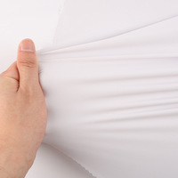 Tissu de sport ultra-extensible double face effet seconde peau, respirant et à séchage rapide, 80 % nylon 20 % élasthanne, pour vêtements de yoga et de gym
