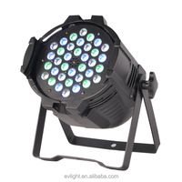72w rgb son activé disco 36 leds pars dmx512 contrôle fête club lumière dj lumière