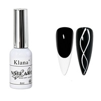 Kit de colle gel métallique 15 couleurs pour nail art, effet lumière stroboscopique, vernis pailleté longue durée pour le nail art et les détails, usage professionnel en salon