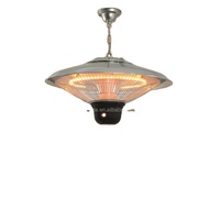 Chauffage infrarouge suspendu décoratif en forme de champignon 1200W/1500W/1000W pour bistro de cour tendance