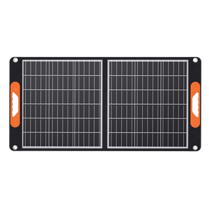 맞춤형 단결정 하프셀 N형 야외 캠핑용 100W 120W 200W 240W 접이식 휴대용 태양광 패널 - Product Image 3