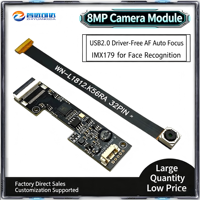 Módulo de Cámara ZYKD WN-L1812.K56R de 8 Megapíxeles IMX179 con Cable Flexible, Resolución 3264x2448, USB 2.0, Plug-and-Play, Sin Controladores, Integrado