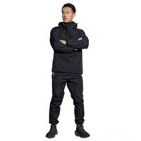 Nouveaux sports violemment sueur costume hommes et femmes costumes transpiration réduction du poids grande taille course Fitness vêtements