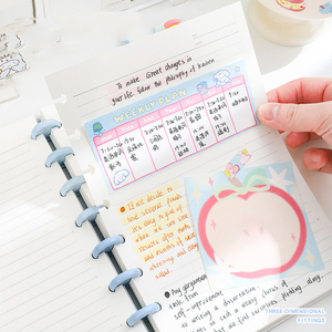 Quaderno in Silicone con Fori a Tema Cartone Animato, Fai-da-Te, per Studenti, Colorato, per <span class=keywords><strong>Scrittura</strong></span> a Mano, Vendita all'Ingrosso - Product Image 5