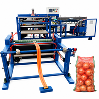 Machine de découpe et de couture de sacs en filet haute vitesse, machine automatique de fabrication de sacs en filet PP, machine à sacs en filet Raschel PP