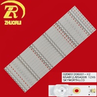 Tira de Luces LED para TV ZR-1020, Proveedor Chino, 65 Pulgadas 65PUD6794/77 para CEJJ-LB650Z-6S1P-M3030-L-3 65AB12/65AD08 12X6