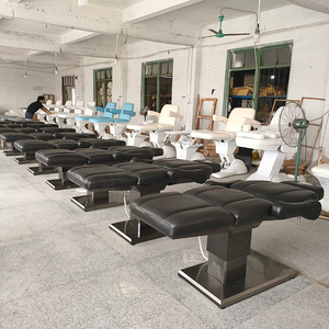 Mobilier de salon de beauté Offre Spéciale Table de massage faciale lit de beauté électrique noir à vendre - Product Image 2