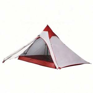 Carpa de Pirámide para 2 Personas, Ligera, Impermeable, para Tres Estaciones, de Oxford, para Excursionismo, Suministro Profesional de Fábrica - Product Image 1