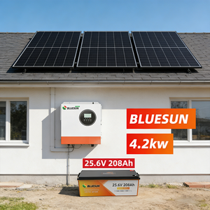 Sistema Solar Bluesun de 3kw 4kw a Precio de Fábrica, Sistema Solar Fuera de la Red de Alta Eficiencia, Nuevo Diseño, Compre un Sistema de Energía Solar en Stock - Product Image 5