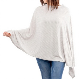 Coprispalle per Allattamento Morbido e Traspirante, Poncho per Allattamento con Inserto al Collo, Vista a Mani Libere, Lavabile in Lavatrice, Sicuro per Asciugatrice - Product Image 1