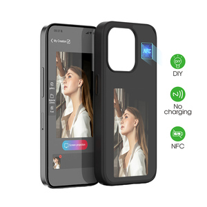 X11 điện thoại di động Trường hợp NFC cá tính ứng dụng bốn màu mực màn hình chiếu màn hình ai <span class=keywords><strong>Silicone</strong></span> cao su trường hợp điện thoại cho IP - Product Image 2