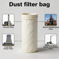 Filtre à poches antistatique très vendu pour système de contrôle de la poussière dans les moulin à farine explosifs, avec taille personnalisable - Sacchetto Filtro