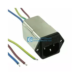 Supplier 6EGG8-1 Power Entry Connector <strong>GG</strong> Corcom Series Receptacle Male Blades Module IEC 320-C14 Panel Mount Flange 6EGG81 - Product Image 1