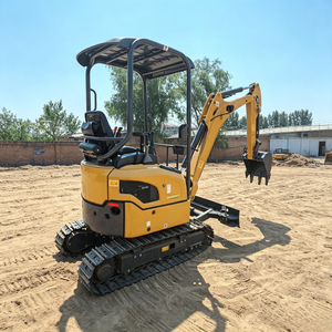 Hot Sale XE17U Mini Excavator 1 8 Ton Compact Zero Tail Hydraulic Crawler Engine Telescopic Chassis Construction Landscaping - Product Image 1