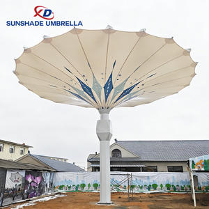 <span class=keywords><strong>Sombrilla</strong></span> Eléctrica <span class=keywords><strong>Resistente</strong></span> con Lona de PVC, Control Remoto, Retráctil, <span class=keywords><strong>Resistente</strong></span> <span class=keywords><strong>al</strong></span> <span class=keywords><strong>Viento</strong></span>, para Uso Comercial en Exteriores, Impresión de Logotipo Personalizado - Product Image 5