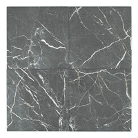 Baldosa de mármol oscuro Versailles de 60x60 cm para pared y suelo