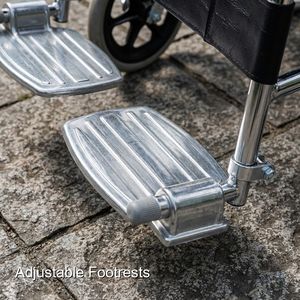 Silla de Ruedas Manual Ergonómica para Rehabilitación Fabricada por Keling Medical para Uso Clínico - Product Image 4