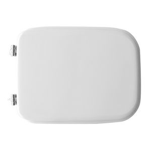 ที่นั่งชักโครกสำหรับไฮดรา มอนทรีออล รูปทรงแจกัน 8 สีขาว ยาว 50.5 ซม. กว้าง 37.5 ซม. - Product Image 1