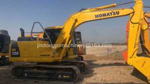 Oferta Especial: Excavadora Hidráulica Usada Komatsu PC130 de 13 Toneladas, Oruga, Original Japonesa, con Cucharón y Motor Usados - Product Image 3
