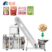 Machine d'emballage remplissante automatique de granule de casse-croûte de fruit, ligne de machine à emballer granulaire de sucre de sac de fruit séché de graine de tournesol