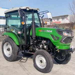 جرارات صغيرة 50hp تركس ذو تحميل أمامي جرار زراعي صغير مصغرة traktor مع لودر و لودر - Product Image 2